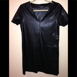 🌺Pu leather classy dress,mini/around knee🌺